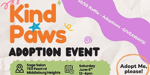 Kind Paws Adoption Event! 