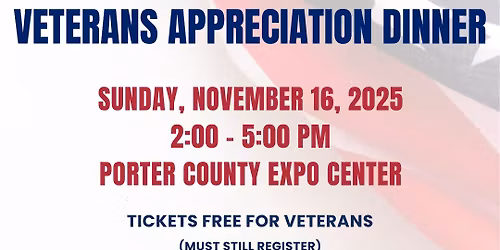 9th Annual Veterans Appreciation Dinner