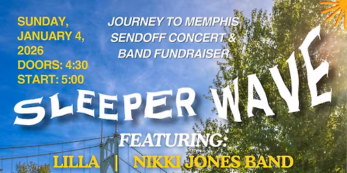 Sleeper Wave Band Fundraiser