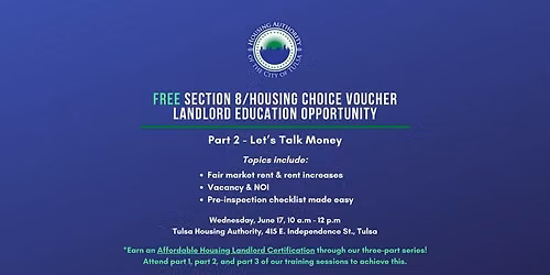 June Landlord Class (Part 2) - Let\u2019s Talk Money