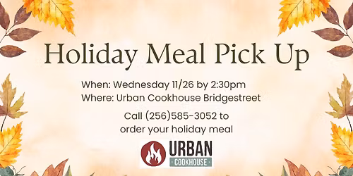 Holiday Meal Pick Up