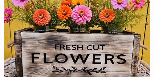 Wooden Flower Box