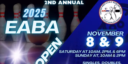 2nd Annual EABA Youth Open Sponsored By Storm Bowling
