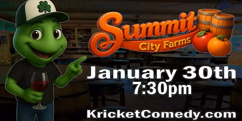 Summit City Farms & Winery presents Kricket Comedy