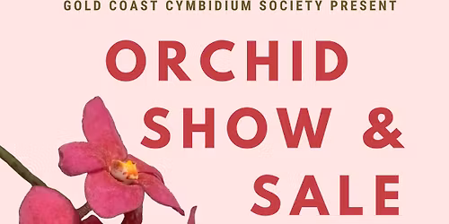 Orchid Show and Sale in April!
