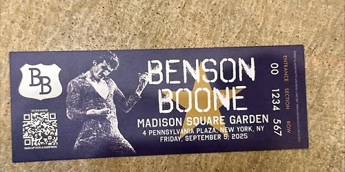 Benson Boone Dallas Tickets