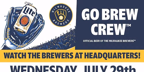 HQ Brewers Watch Party with ESPN