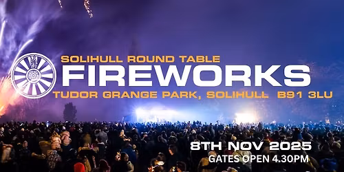 SOLIHULL ROUND TABLE FIREWORKS 2025