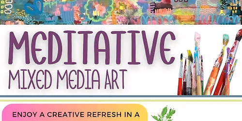 Meditative Mixed Media Art