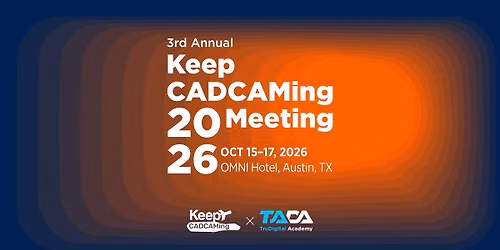 Keep CADCAMing