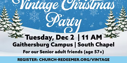 Vintage Christmas Party