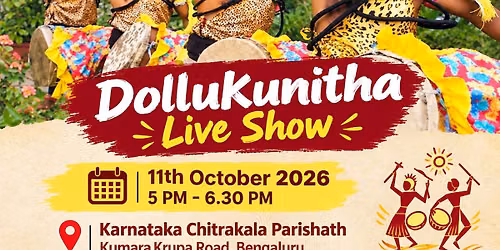 Dollu Kunitha Live Folk Performance