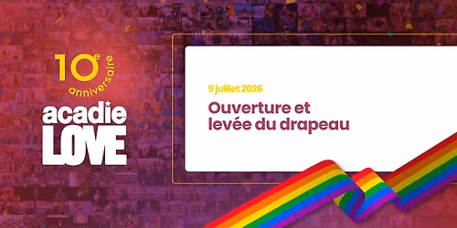 Ouverture et lev\u00e9e du drapeau