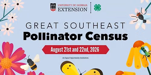 The Great Southeast Pollinator Census (cultural credit event)