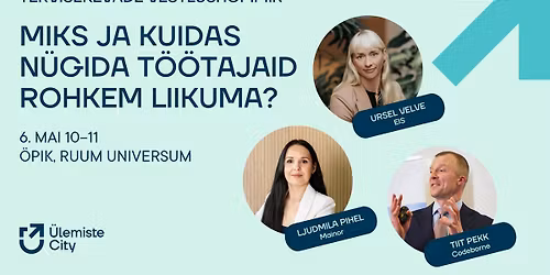 VESTLUSHOMMIK: MIKS JA KUIDAS N\u00dcGIDA T\u00d6\u00d6TAJAID ROHKEM LIIKUMA? \/ \u00dcLEMISTE CITY \ud83d\udc9a
