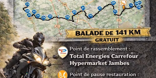 Balade Moto Namur Durbuy