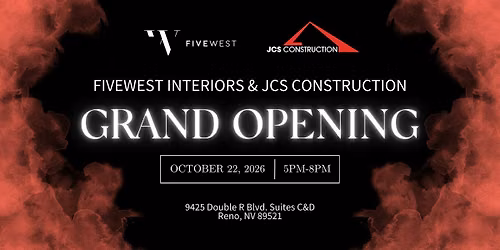 JCS Construction x FiveWest Grand Opening