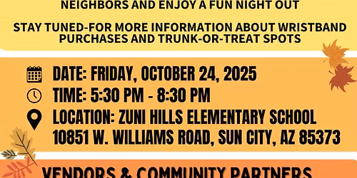 Zuni Hills Fall Festival