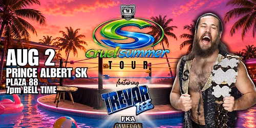 CWE Live In Prince Albert Ft WWE\/NXT\/TNA Wrestling Star Trevor Lee