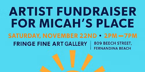 ARTISTS FOR MICAH'S FUNDRAISER