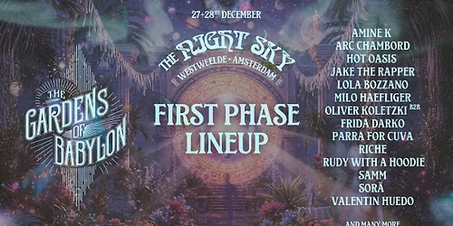 The Gardens of Babylon | The Night Sky |  December 27 & 28