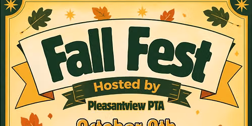 FALL FEST - Pleasantview Elementary 