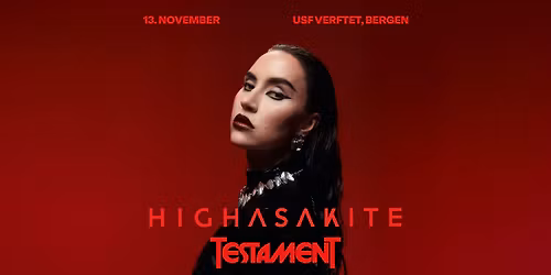 Highasakite \/\/ USF Verftet - UTSOLGT!