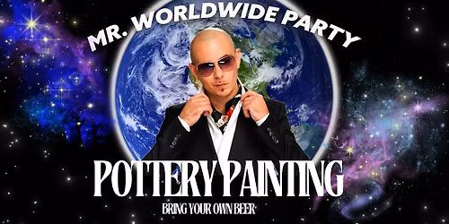 Pitbull Themed Pottery Painting Night