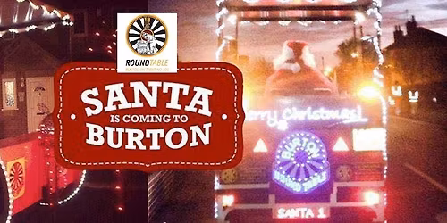 2025 Santa around Regents Park, Branston