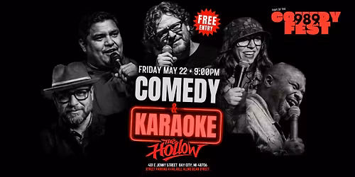 Comedy & Karaoke at The Hollow | 989 Comedy Fest