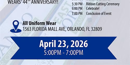 All Uniform Wear- Ribbon Cutting Anniversary