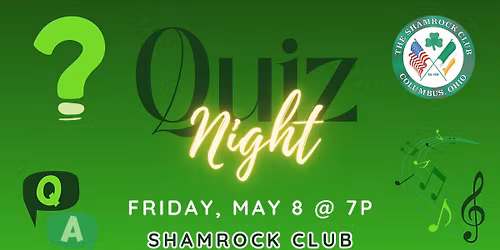 May Quiz Night | May 8