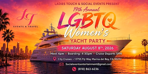 LESBIAN YACHT SUMMER PARTY \u2022 3 FLOORS \u2022 Ladies Touch & Social Events