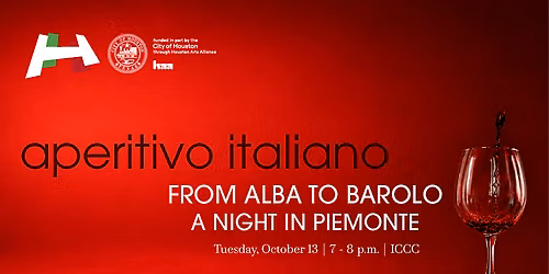 Aperitivo Italiano, From Alba to Barolo: A Night in Piemonte