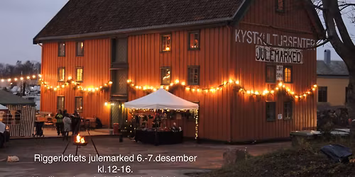 Tradisjonsrikt julemarked p\u00e5 Riggerloftet
