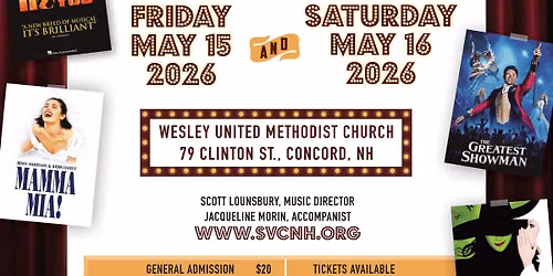 Suncook Valley Chorale presents: Let Us Entertain You