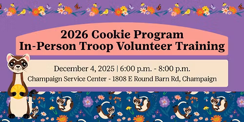 2026 Cookie Program Volunteer Training - Champaign