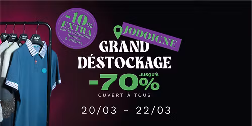GRAND DESTOCKAGE J&JOY DE JODOIGNE
