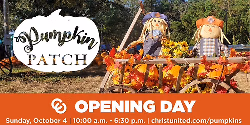 Pumpkin Patch Opening Day