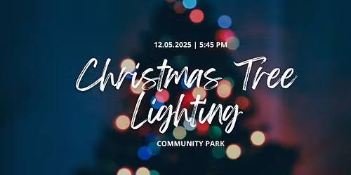 Christmas Tree Lighting Ceremony