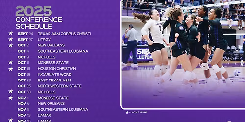 McNeese State Cowgirls at Stephen F. Austin Ladyjacks Womens Basketball