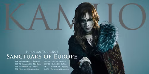 Kamijo Madrid Tickets