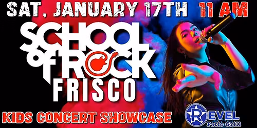 Frisco School of Rock - Kids Concert Showcase!