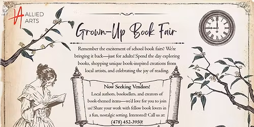 Grown-Up Book Fair