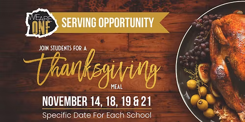 Thanksgiving with students