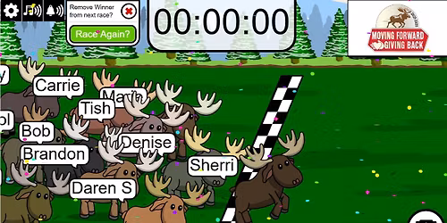 Monday Night Moose Races