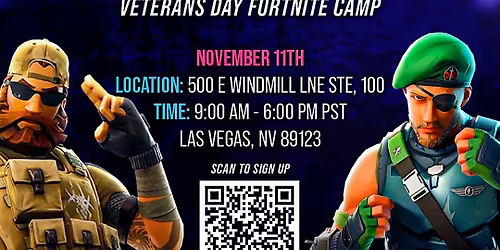Veterans Day Fortnite Camp