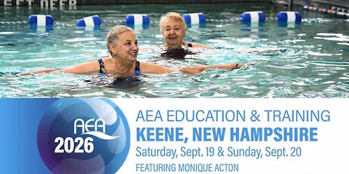 Aquatic Exercise Association (AEA) Education & Training Event