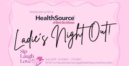 HealthSource Ladies Night 2026