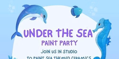 Under the Sea Ceramic Painting